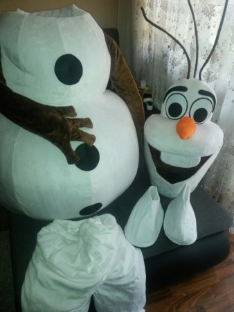 Mascotte Olaf 
